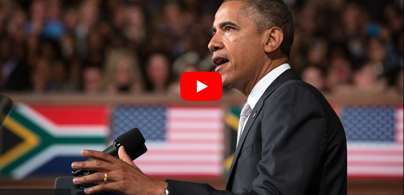 Obama speaks at UCT